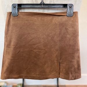 Boutique felt mini skirt